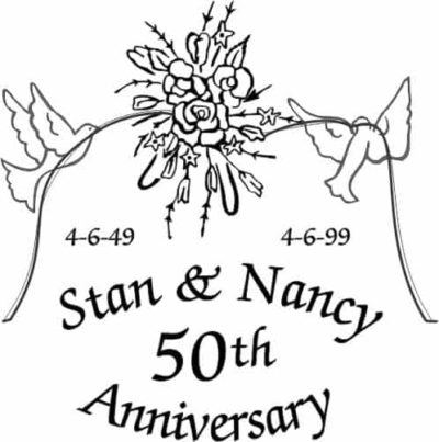 50th anniversary Stan & Nancy