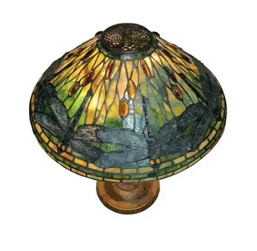 Stained Glass Lampshade Be Repaired, How To Repair Broken Glass Lamp Shade