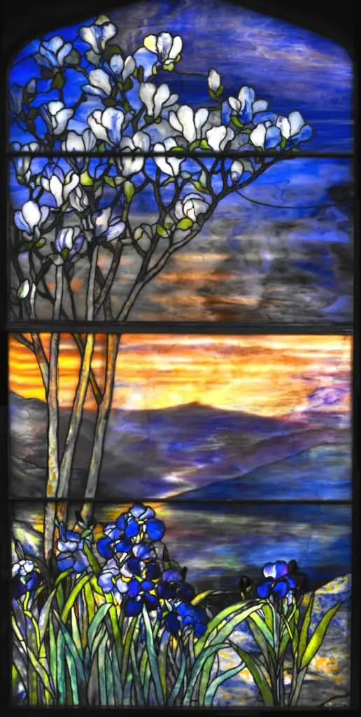 Tiffany Studios, River Of Live Window,