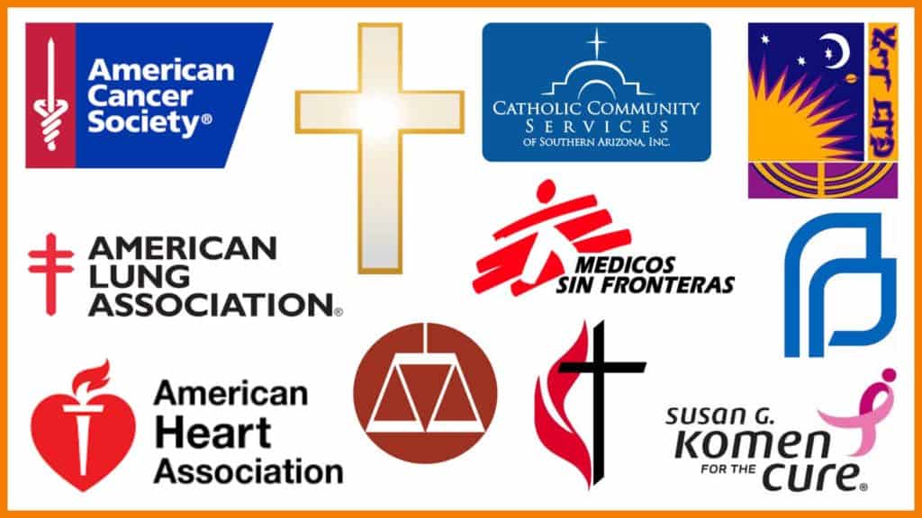 Charity logos