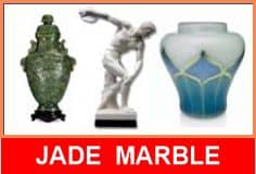 Repair of jade, marble and ivory