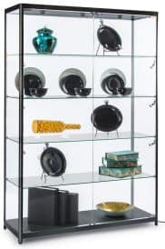 retail glass shelving