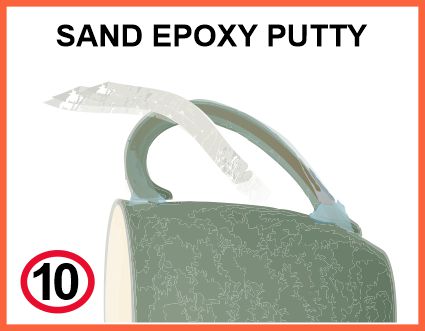 Sand putty