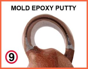 Mold epoxy putty