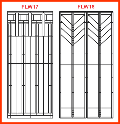 Frank LLoyd Wright Panels