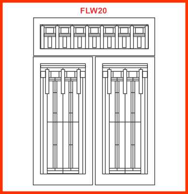 Frank LLoyd Wright Entryway designs