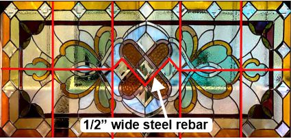 rebar on skylight