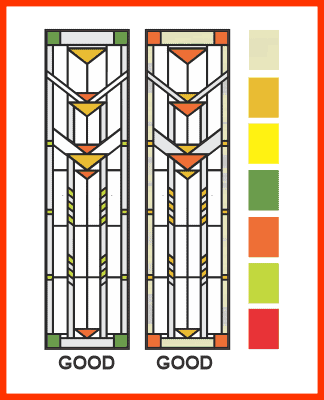 Good choice of colors for a Prairie-style design