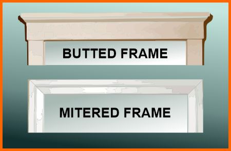Butted v Mitered frames