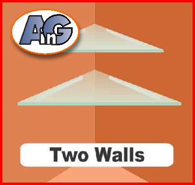 2-wall or corner shelves