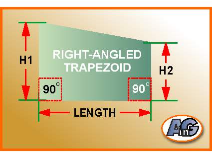 Trapezoidal shape