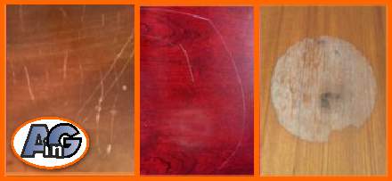 Scratches & stains ruin tabletops