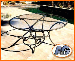 Clear, gray or bronze tabletops