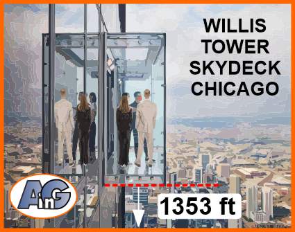 Willis Tower Skydeck, Chicago