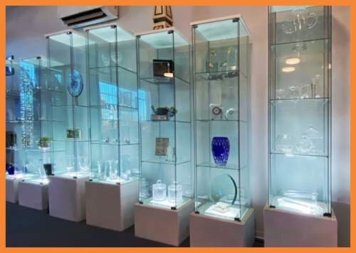 Artistry in Glass showroom