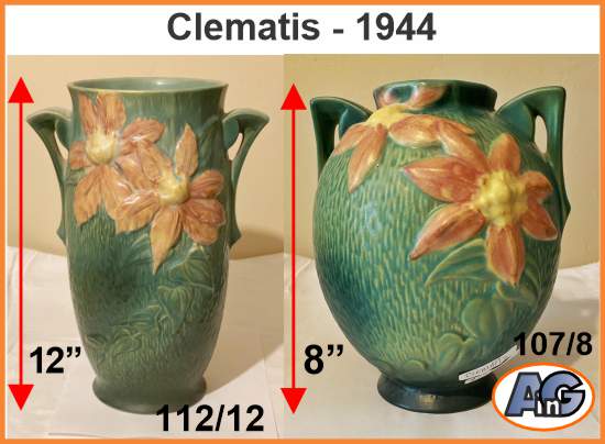 Clematis vases for sale