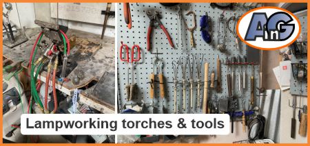 Lampworking torches and equipment