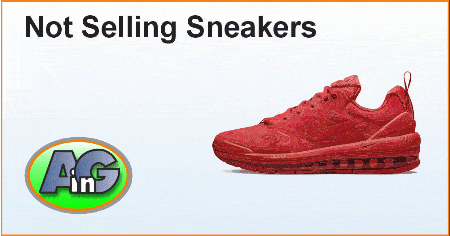 Not selling Sneakers - Selling Attitude!