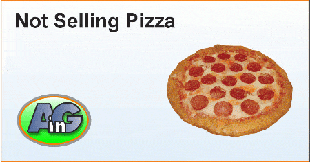 Not selling Pizza - selling Fast Delivery!