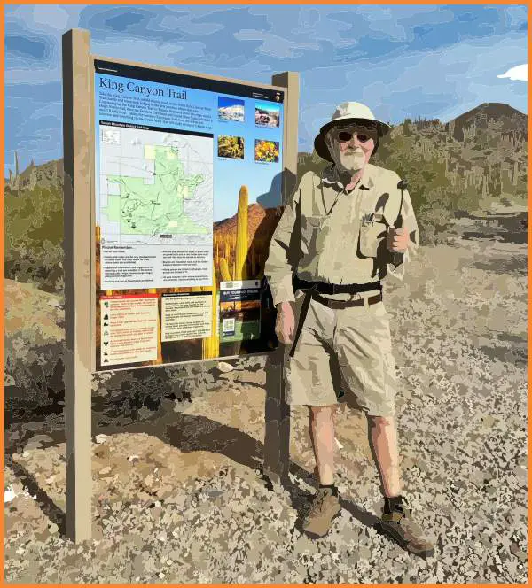 John Wakefield at the King Canyon Trailhead